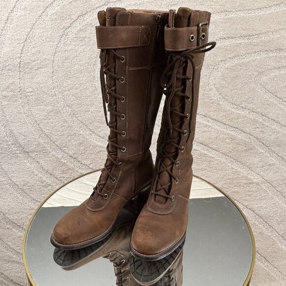 Red Wing Shoes Woman’s Leather zip up boots - Picture 1 of 9